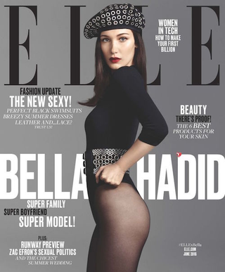 Illustration for article titled Bella Hadid Follows Up Vogue Turkey Cover With Elle
